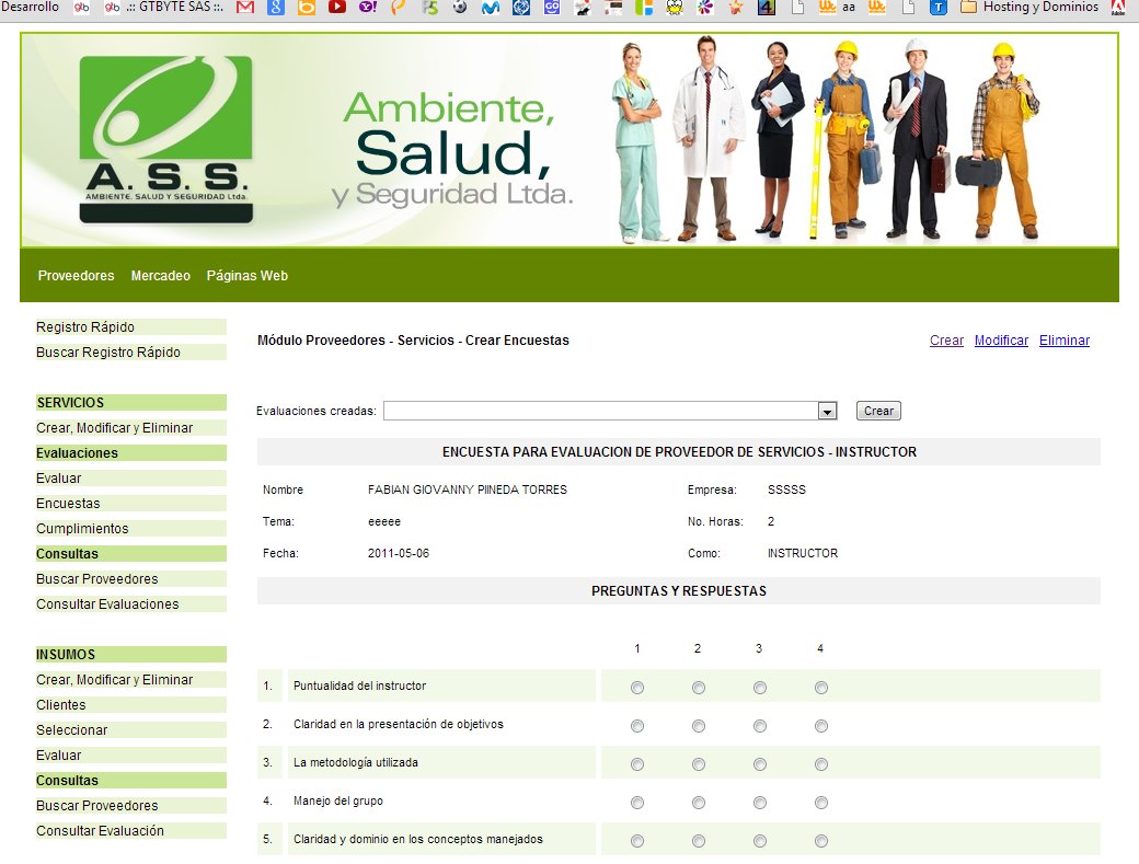 Miniatura del proyecto ASS Ltda