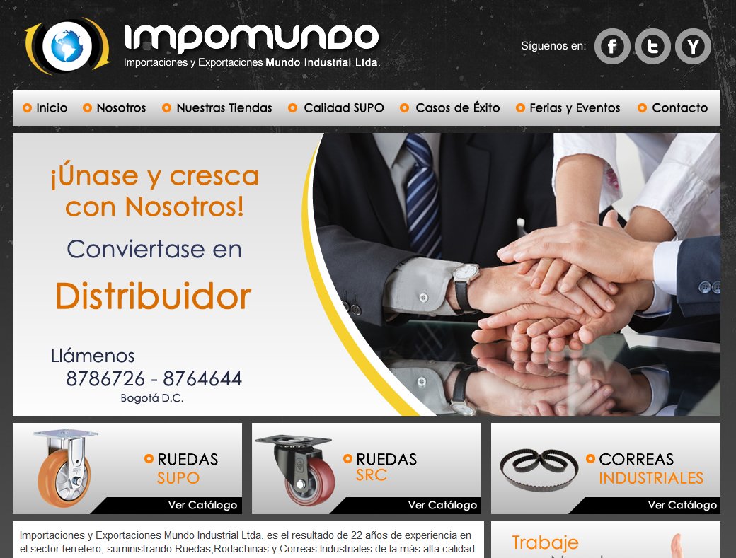 Miniatura del proyecto Impomundo Industrial Ltda