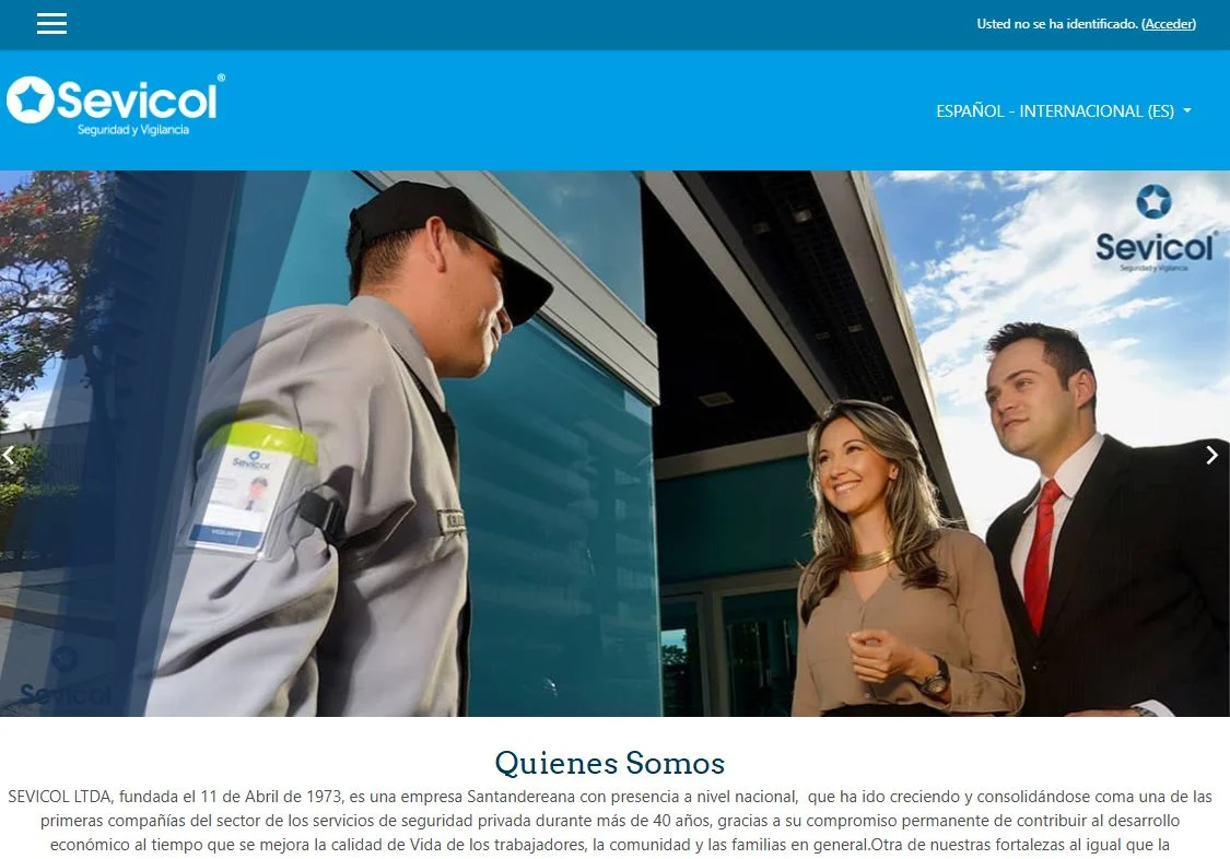 Miniatura del proyecto Sevicol Ltda