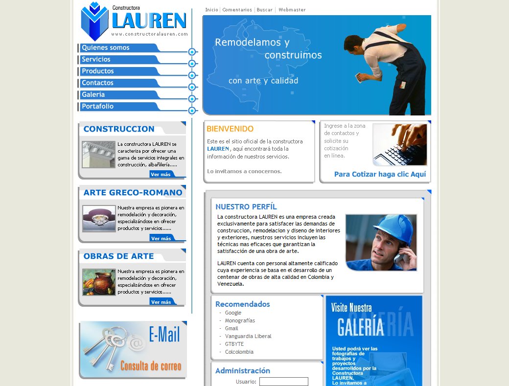 Miniatura del proyecto Constructora Lauren