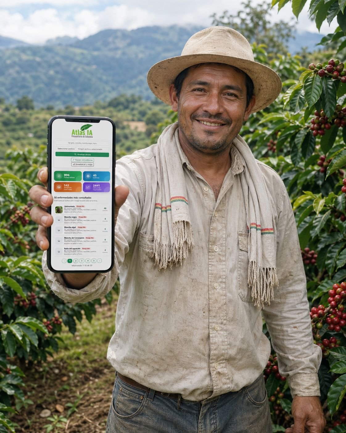 Atlas IA Fitosanitario de Colombia
